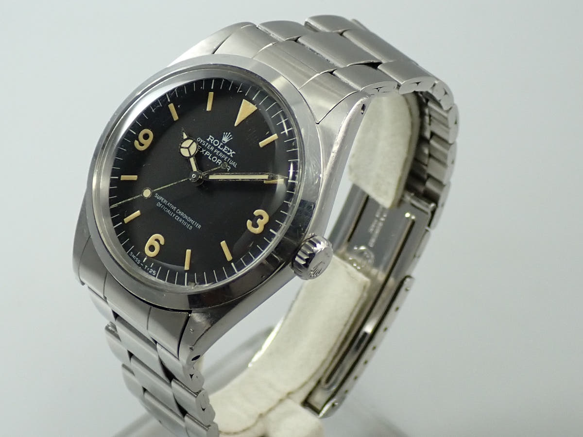ロレックス エクスプローラーI Ref.1016 ブラック文字盤 中古 6M83F8CR