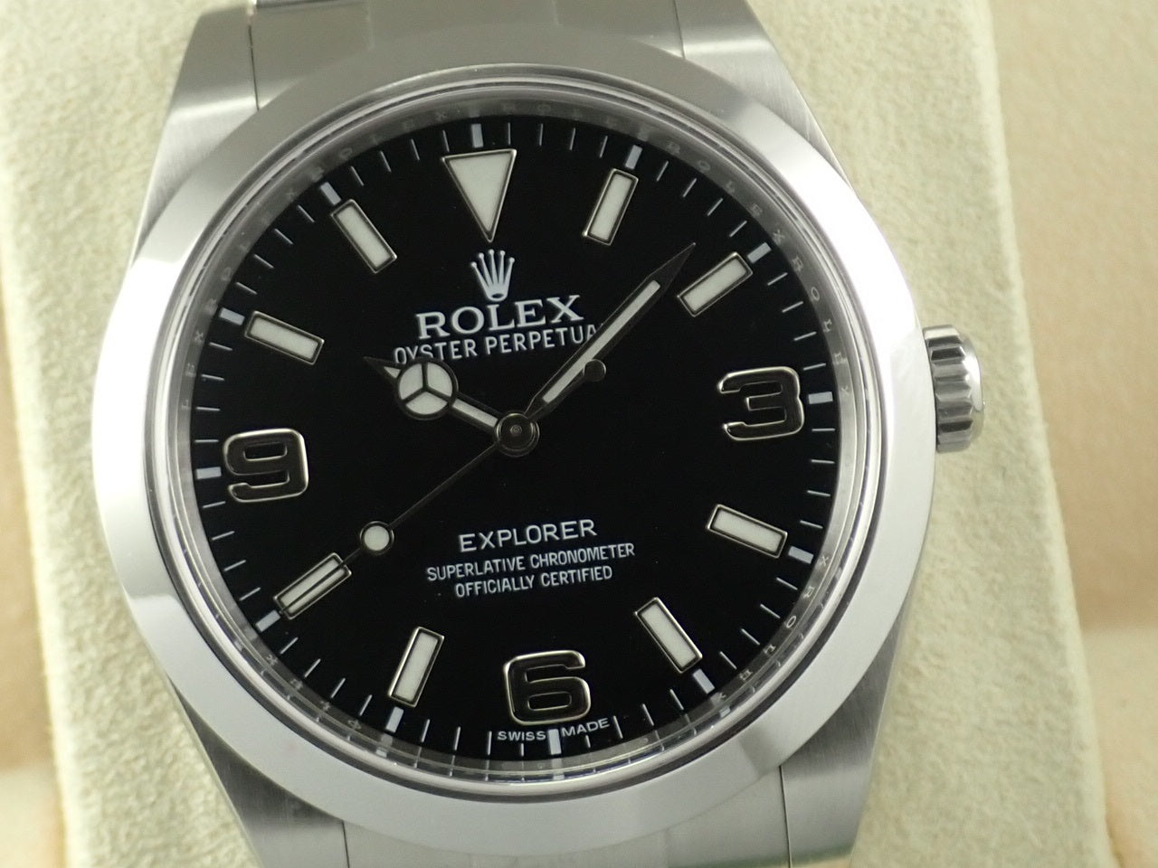 Rolex Explorer Blackout Mirror Buckle &lt;Warranty, Box, etc.&gt;