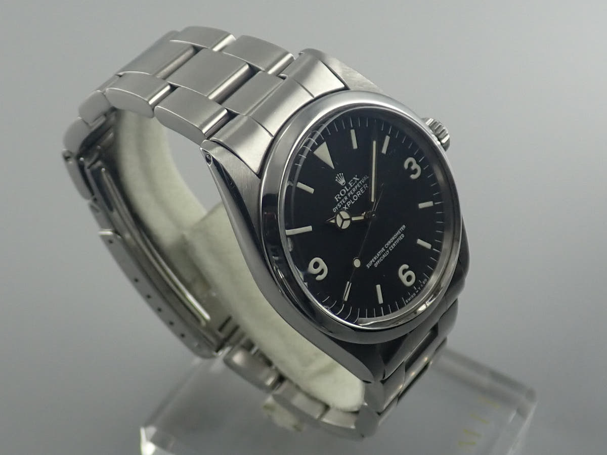 ロレックス エクスプローラーI Ref.1016 ブラック文字盤 中古 explorer-323