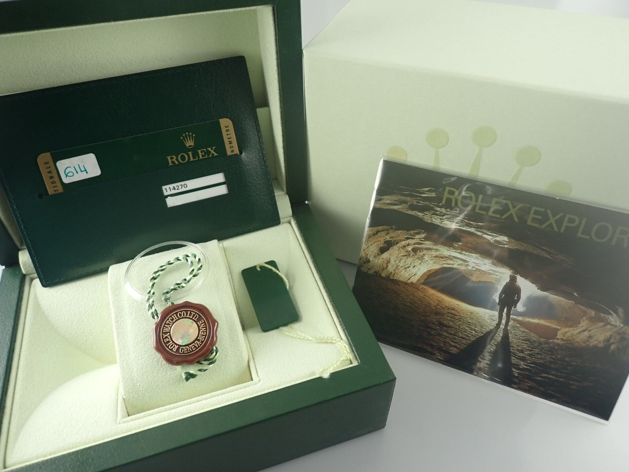 Rolex Explorer I Random Number Roulette [Excellent Condition] &lt;Warranty, Box, etc.&gt;