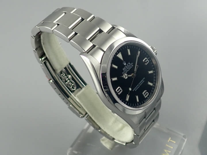 ロレックス エクスプローラーI Ref.114270 ブラック文字盤 中古 explorer-329