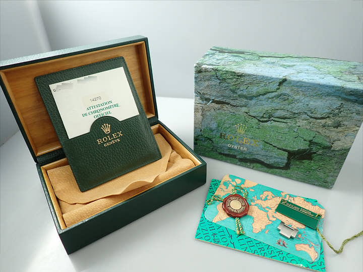 ロレックス エクスプローラーI Ref.14270 ステンレススチール ブラック文字盤