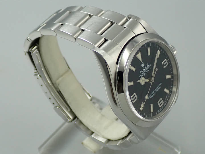 ロレックス エクスプローラーI Ref.14270 ステンレススチール ブラック文字盤