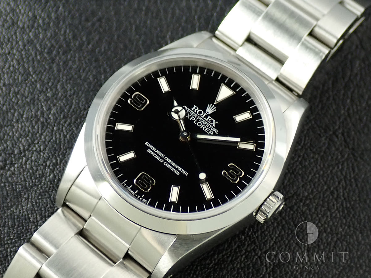 ロレックス エクスプローラーI Ref.14270 ブラック文字盤 中古 R50YTT17
