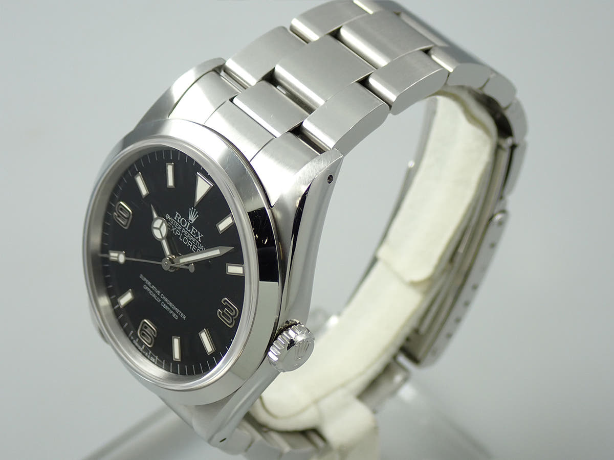 ロレックス エクスプローラーI Ref.14270 ブラック文字盤 中古 R50YTT17