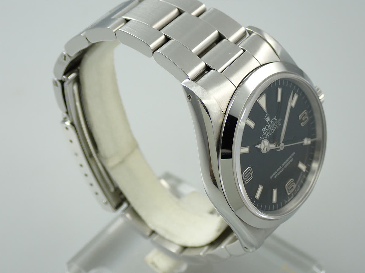ロレックス エクスプローラーI Ref.14270 ブラック文字盤 中古 R50YTT17