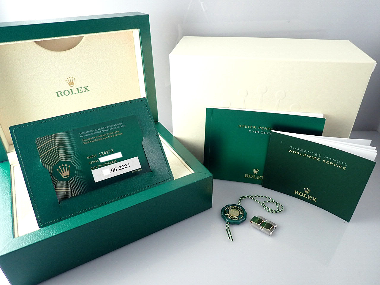 Rolex New Explorer [Unused] &lt;New warranty, box, etc.&gt;