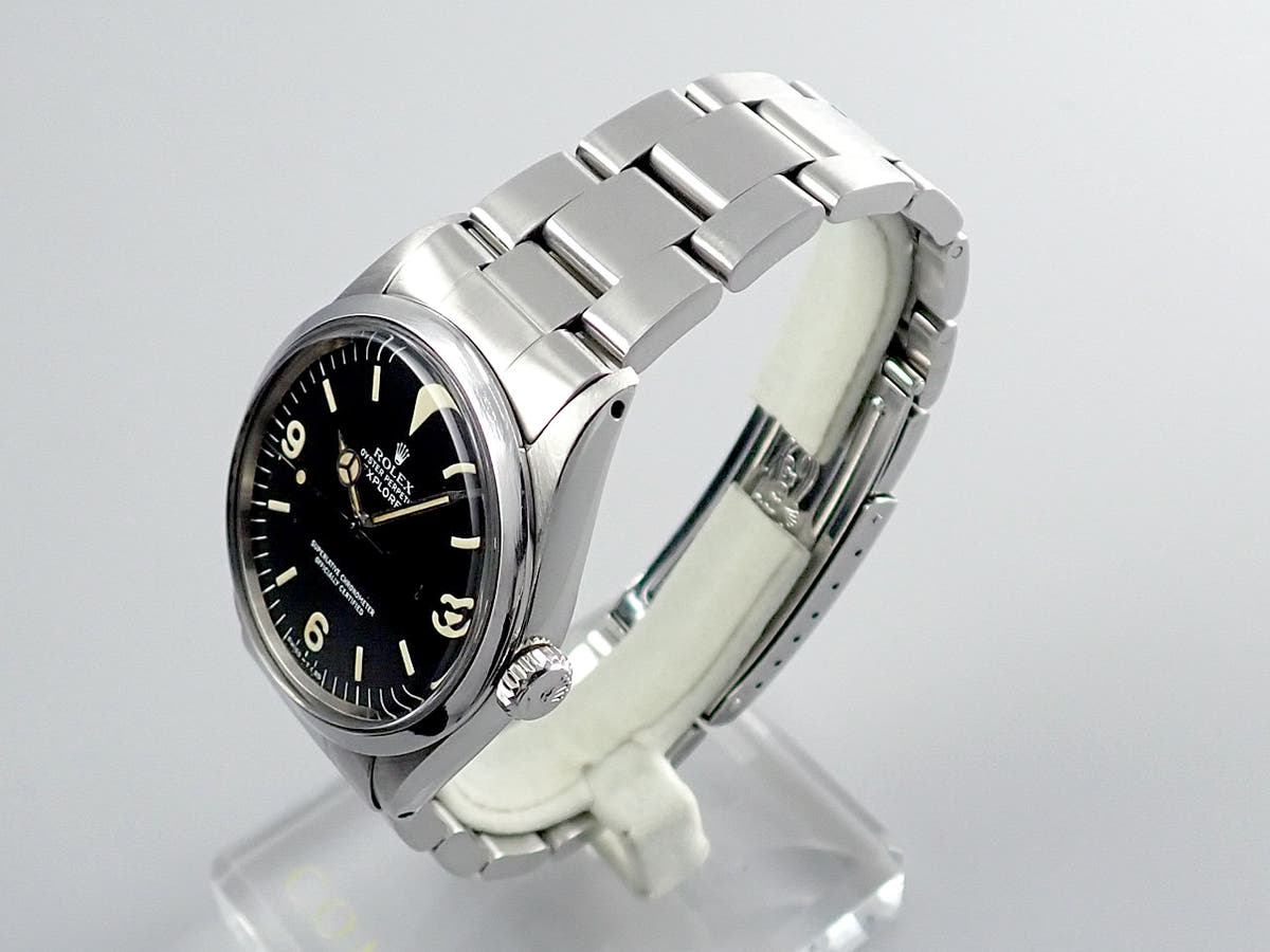 ロレックス エクスプローラーI Ref.1016 ブラック文字盤 中古 explorer-331