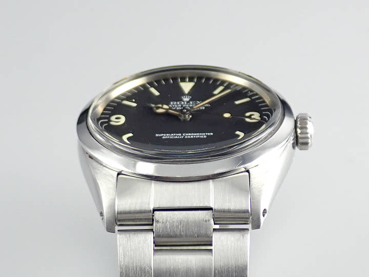 ロレックス エクスプローラーI Ref.1016 ブラック文字盤 中古 explorer-331
