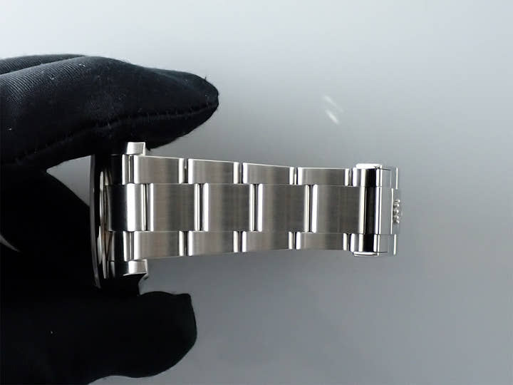 ロレックス エクスプローラーI 鏡面ブラックアウト Ref.214270 ステンレススチール ブラック文字盤