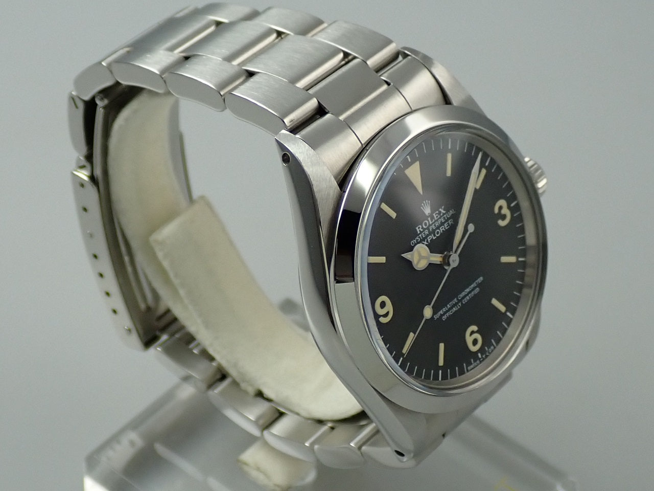 ロレックス エクスプローラーI 1016 ブラック 中古 X5HK8AVL ロレックス エクスプローラーI 1016 ブラック 中古 X5HK8AVL