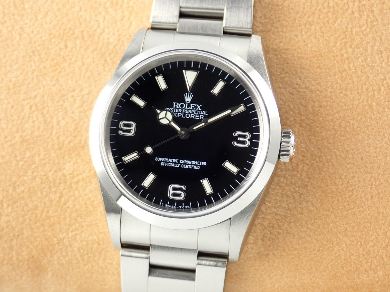 Rolex Explorer I T serial number &lt;Warranty, box, etc.&gt;