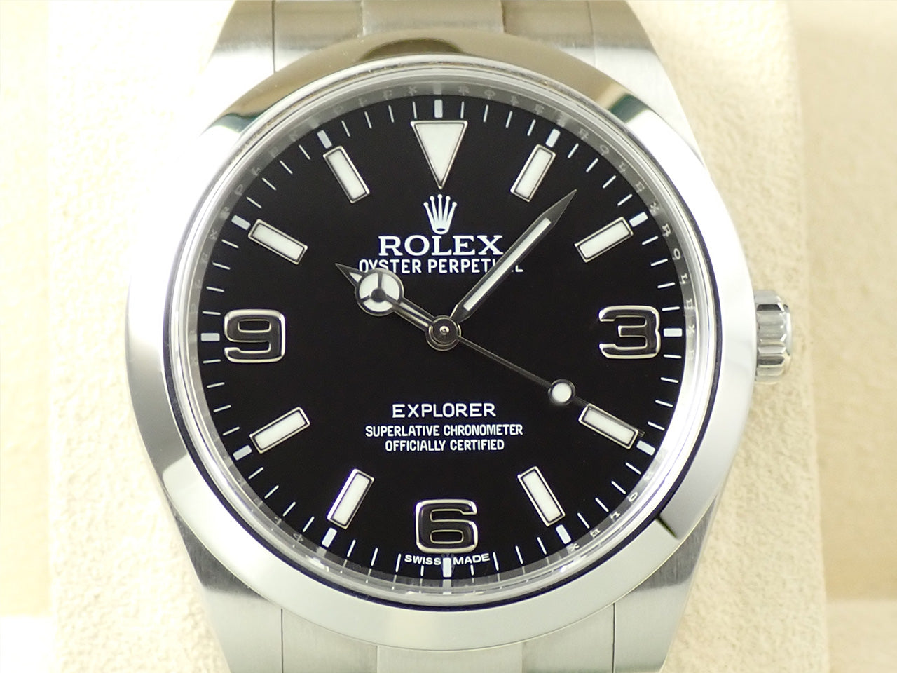 Rolex Explorer Blackout Mirror Buckle &lt;Warranty, Box, etc.&gt;