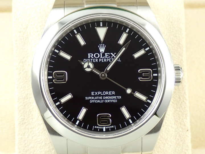 Rolex Explorer Blackout Mirror Buckle <Warranty, Box, etc.>