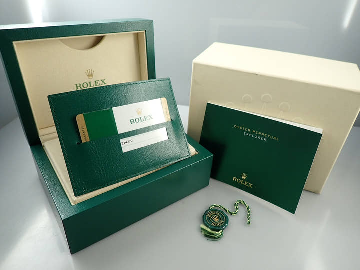 Rolex Explorer Blackout Mirror Buckle <Warranty, Box, etc.>