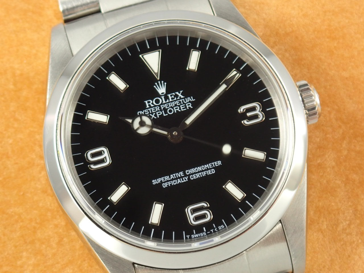 Rolex Explorer I T serial number &lt;Warranty, box, etc.&gt;