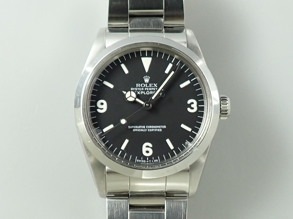 ロレックス エクスプローラーI Ref.1016 ブラック文字盤 中古 L0U3K0WY