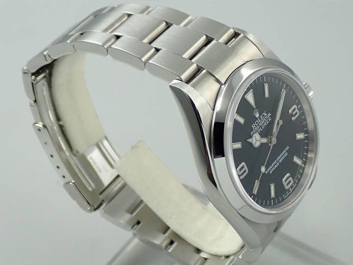 ロレックス エクスプローラーI Ref.114270 ステンレススチール ブラック文字盤