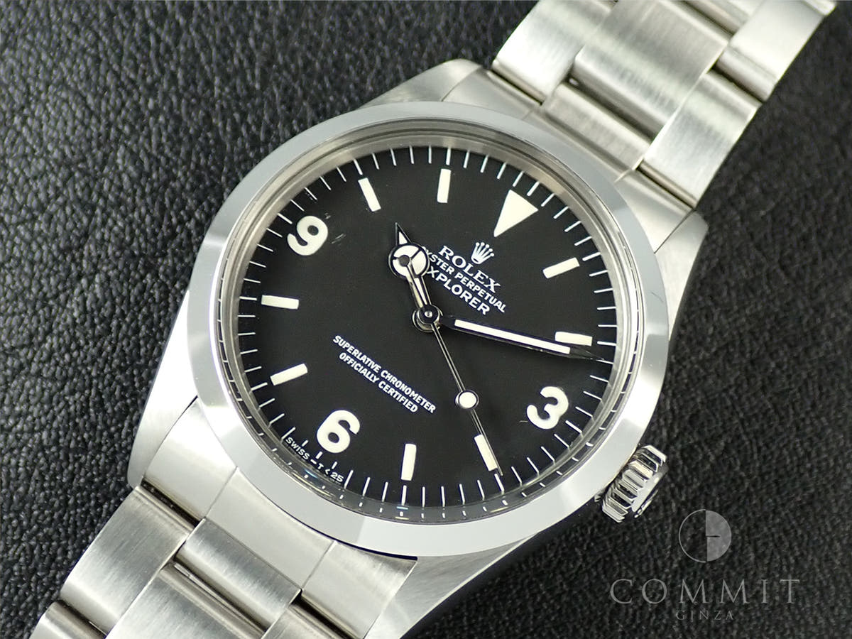 ロレックス エクスプローラーI Ref.1016 ブラック文字盤 中古 72L4HWFR