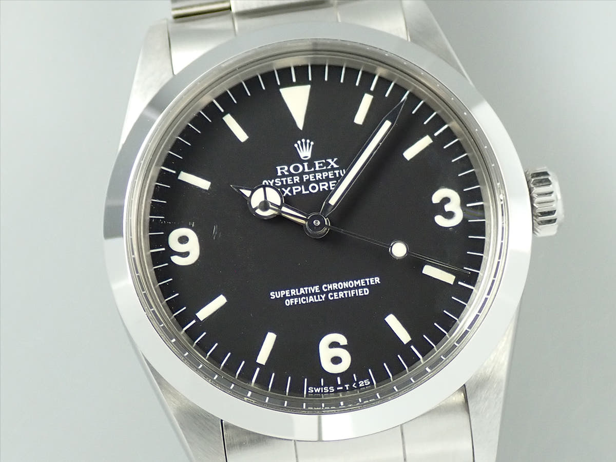ロレックス エクスプローラーI Ref.1016 ブラック文字盤 中古 72L4HWFR
