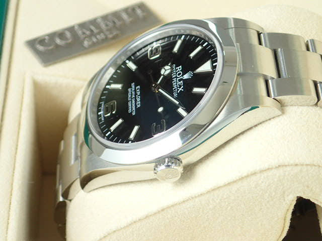 ロレックス エクスプローラー Ref.214270 ブラック文字盤 中古 explorer-35