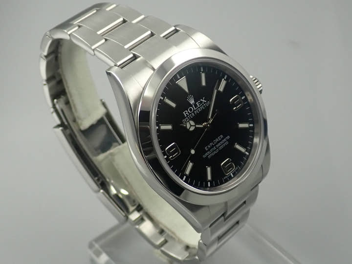 ロレックス エクスプローラー Ref.214270 ブラック文字盤 中古 explorer-354