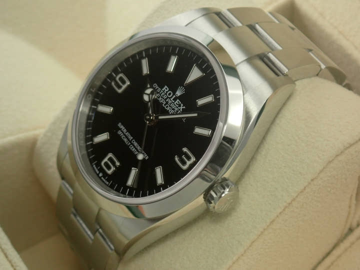 Rolex Explorer Ref.124270 Black Dial Unused explorer-356