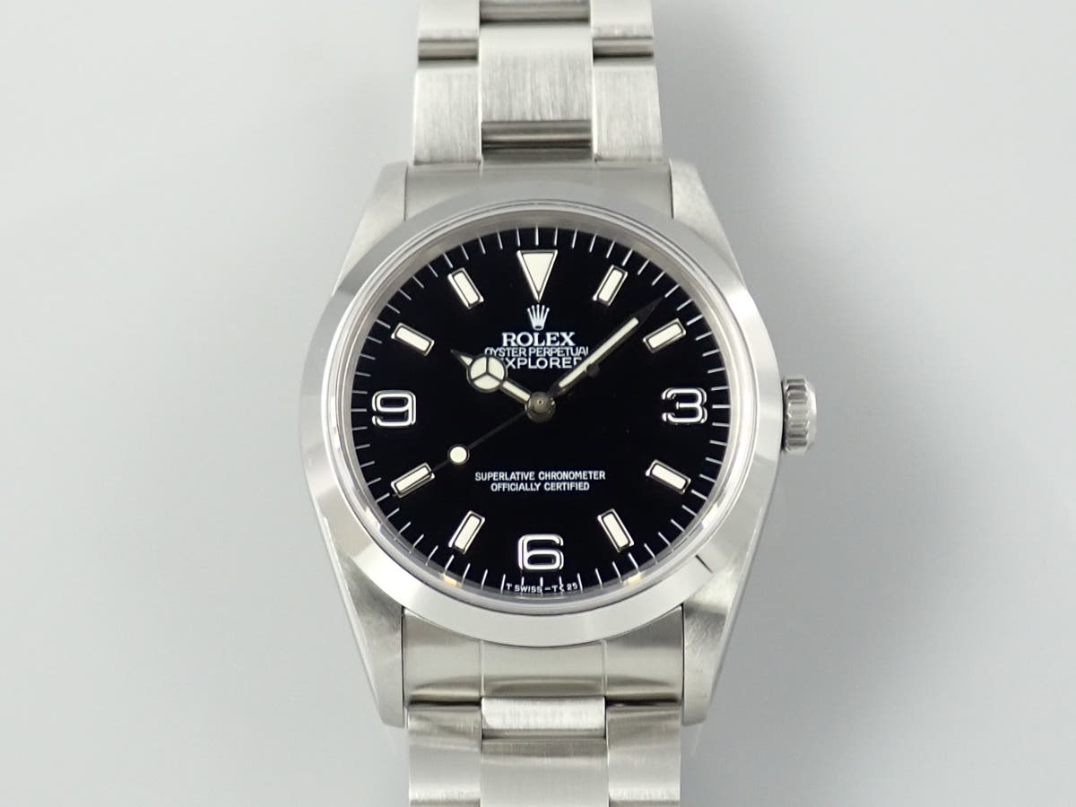 ロレックス エクスプローラーI Ref.14270 ブラック文字盤 中古 explorer-361