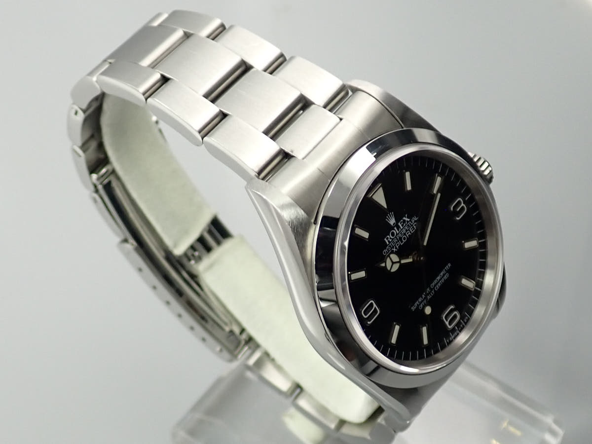 ロレックス エクスプローラーI Ref.14270 ブラック文字盤 中古 explorer-361