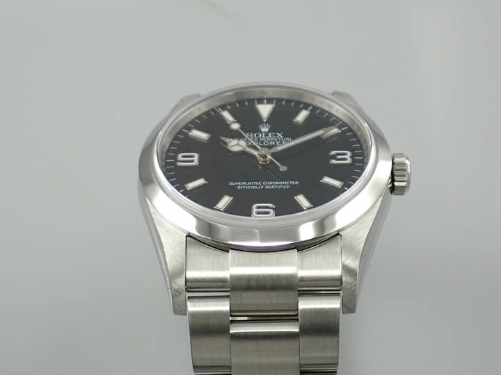ロレックス エクスプローラーI Ref.114270 ステンレススチール ブラック文字盤