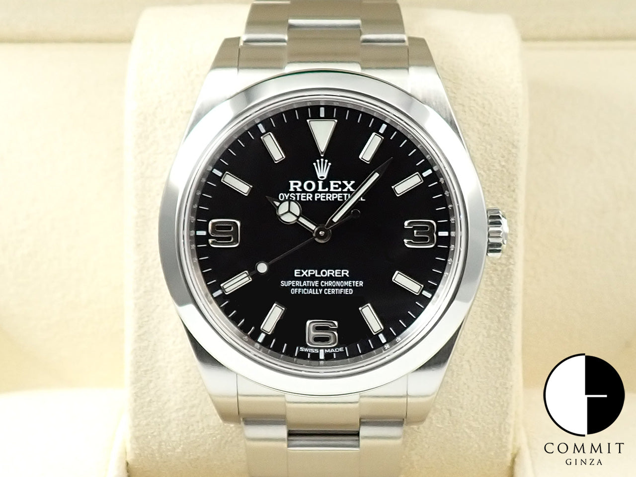 Rolex Explorer Blackout Mirror Buckle &lt;Warranty, Box, etc.&gt;