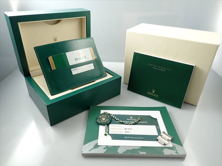 Rolex Explorer Blackout Mirror Buckle <Warranty, Box, etc.>