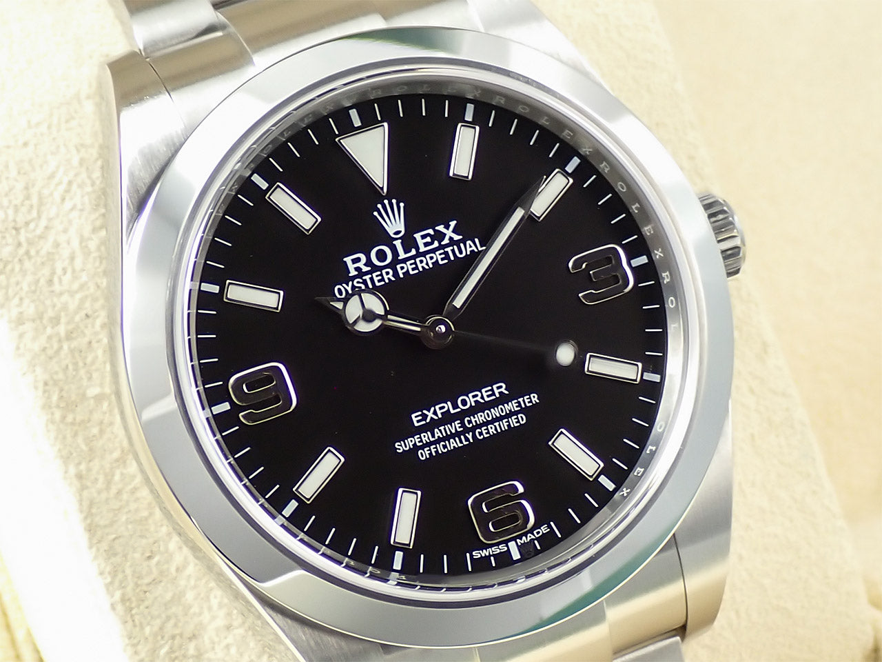 Rolex Explorer Blackout Mirror Buckle &lt;Warranty, Box, etc.&gt;