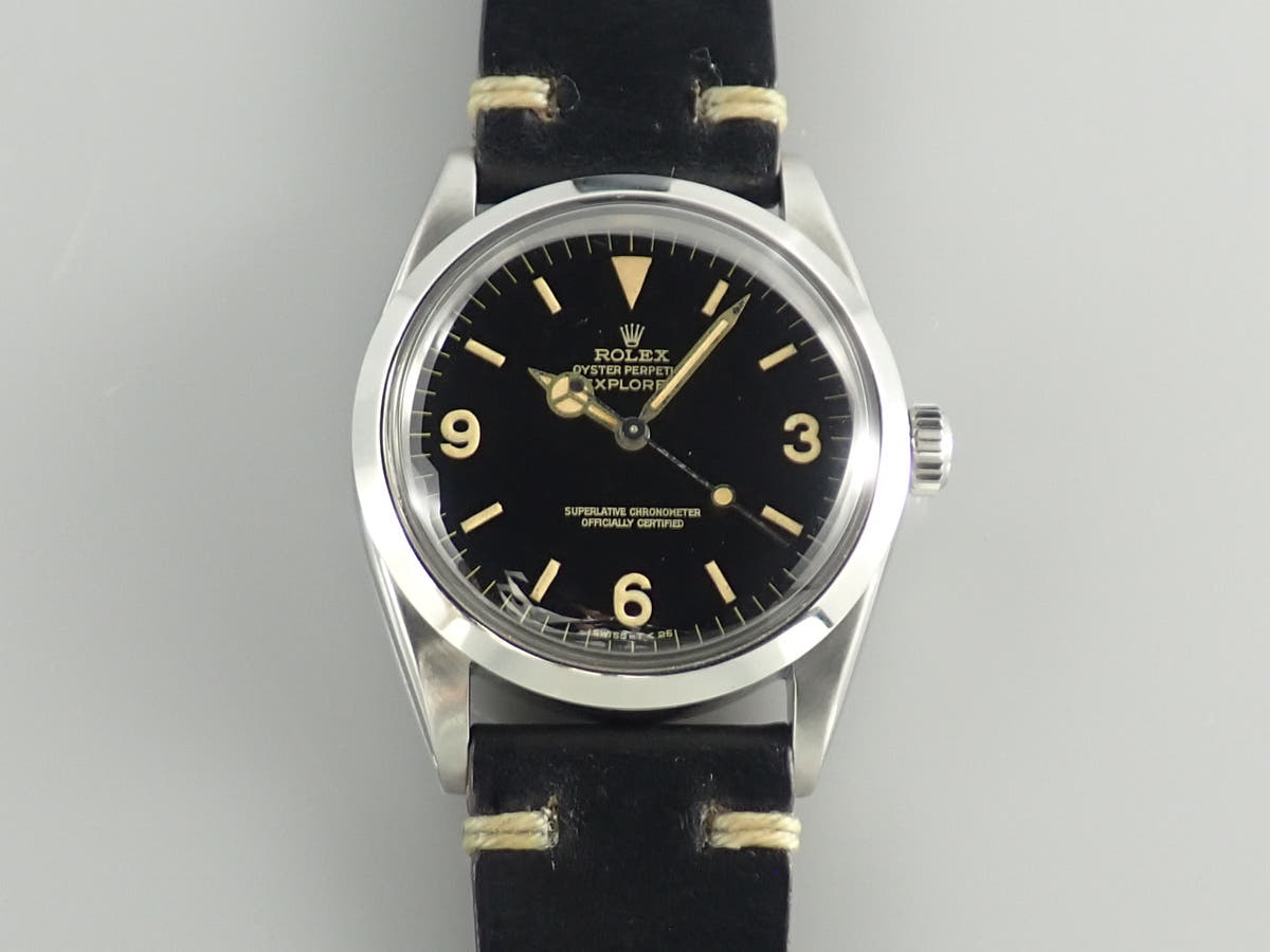 ロレックス エクスプローラーI Ref.1016 ブラック文字盤 中古 39NTQ176