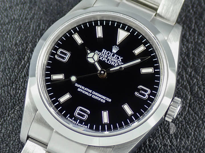 ロレックス エクスプローラーI Ref.114270 ステンレススチール ブラック文字盤