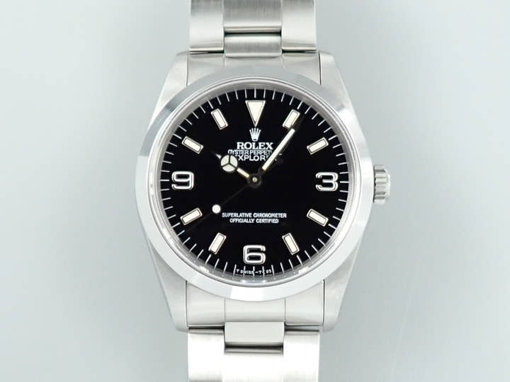 ロレックス エクスプローラーI Ref.14270 ステンレススチール ブラック文字盤