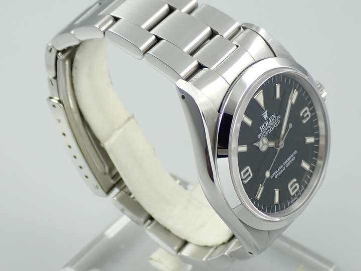ロレックス エクスプローラーI Ref.14270 ステンレススチール ブラック文字盤