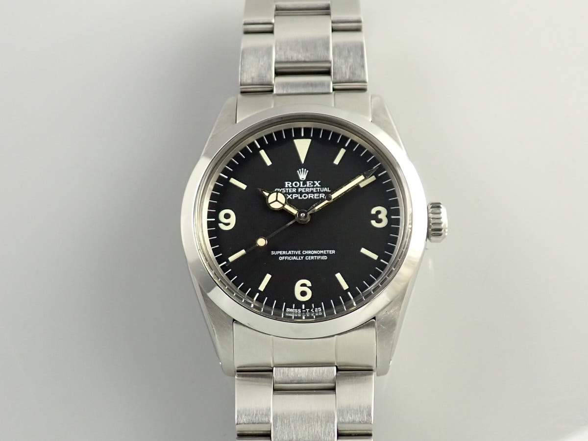 ロレックス エクスプローラーI Ref.1016 ブラック文字盤 中古 7Z0TUVPH