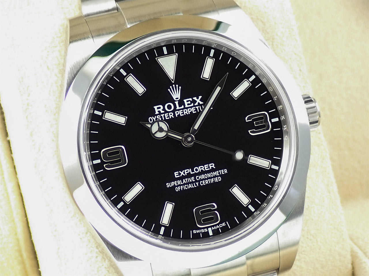 Rolex Explorer Blackout Mirror Buckle &lt;Warranty, Box, etc.&gt;