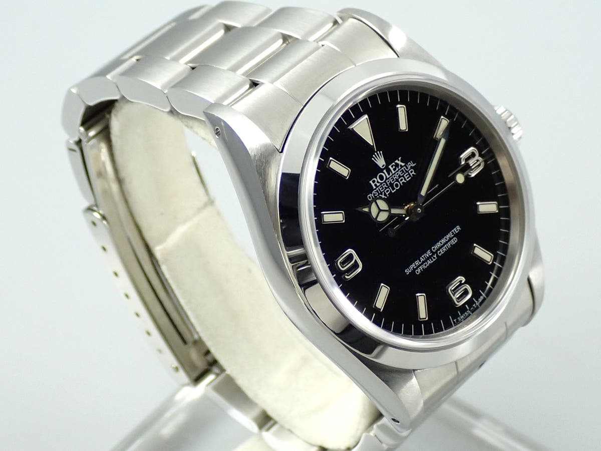 ロレックス エクスプローラーI Ref.14270 ブラック文字盤 美品 V5Y37JZ1