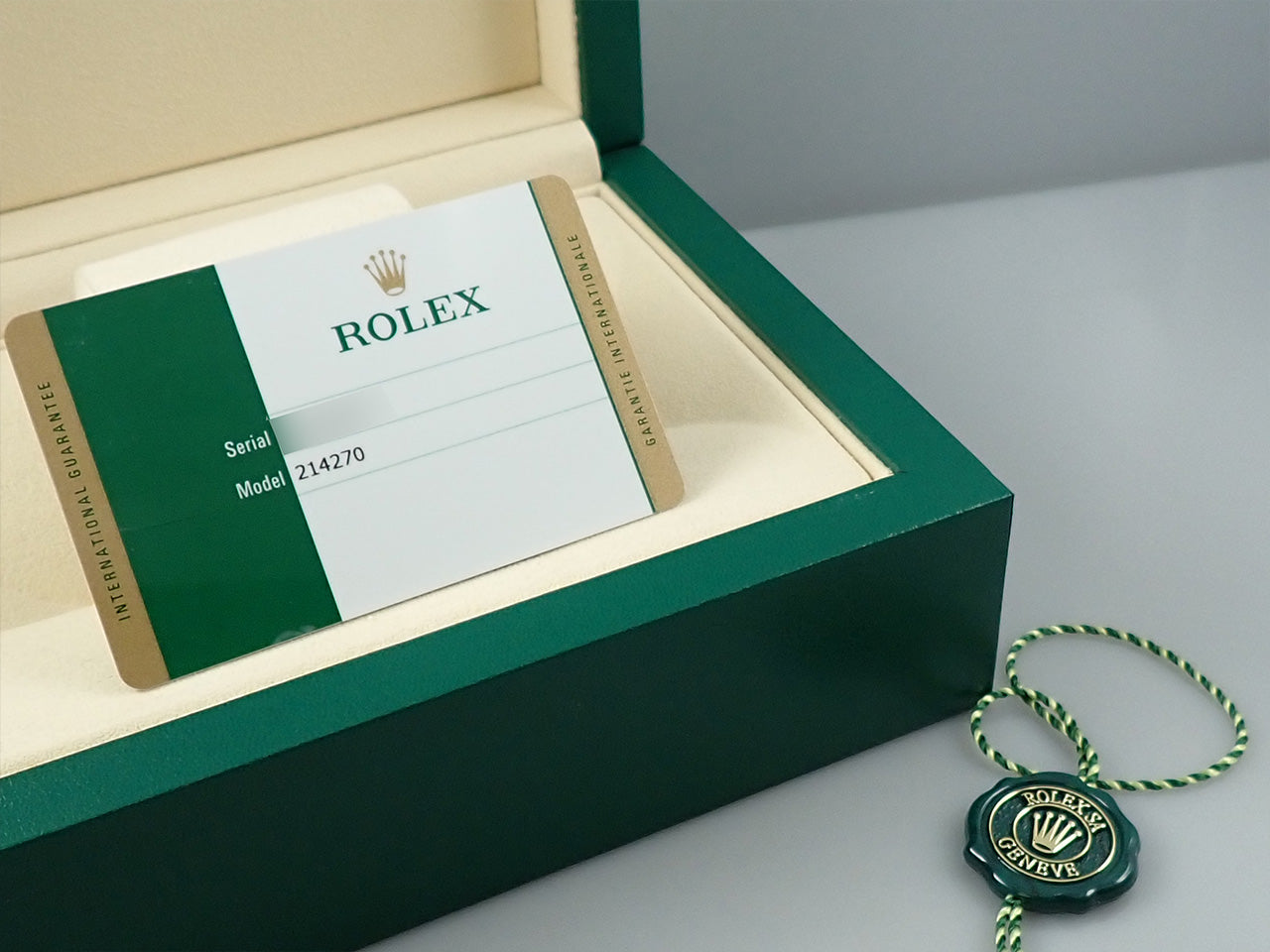 Rolex Explorer Blackout Mirror Buckle &lt;Warranty, Box, etc.&gt;