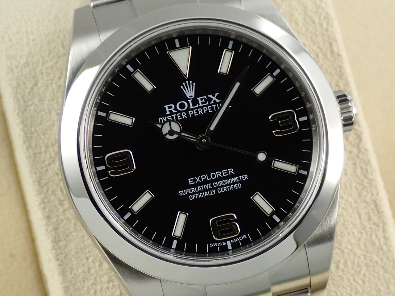 Rolex Explorer Blackout Mirror Buckle &lt;Warranty, Box, etc.&gt;