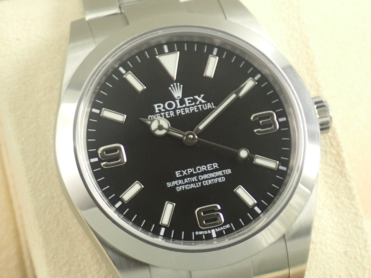 Rolex Explorer Blackout Mirror Buckle &lt;Warranty, Box, etc.&gt;