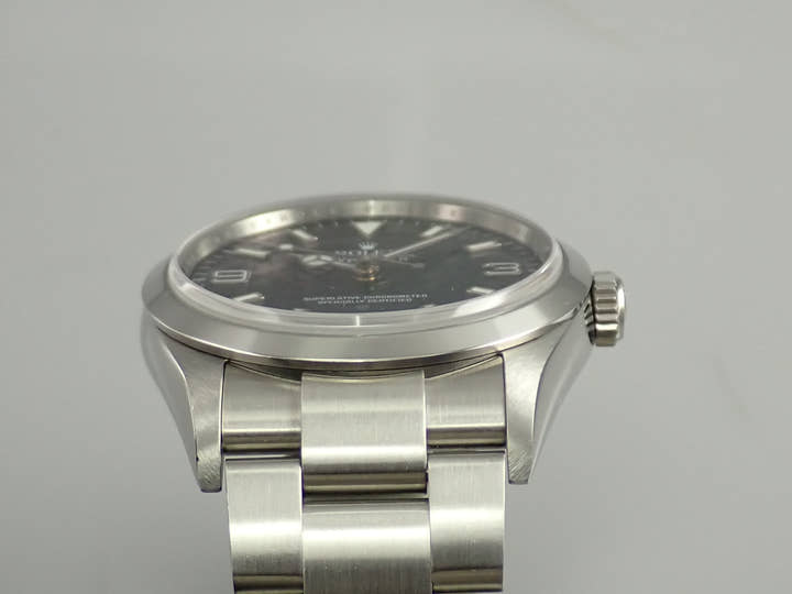 ロレックス エクスプローラーI Ref.114270 ステンレススチール ブラック文字盤