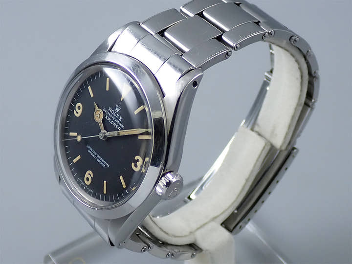 ロレックス エクスプローラーI Ref.1016 ステンレススチール ブラック文字盤