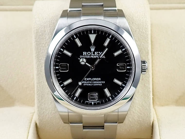 Rolex Explorer Blackout Mirror Buckle <Warranty, Box, etc.>