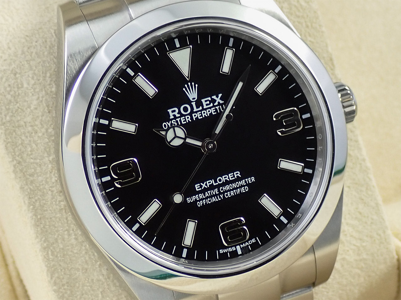 Rolex Explorer Blackout Mirror Buckle &lt;Warranty, Box, etc.&gt;