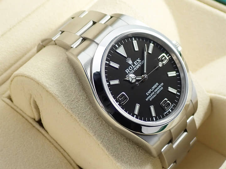 Rolex Explorer Blackout Mirror Buckle <Warranty, Box, etc.>