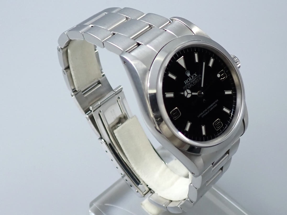 ロレックス エクスプローラーI Ref.14270 ブラック文字盤 中古 10V5SY04