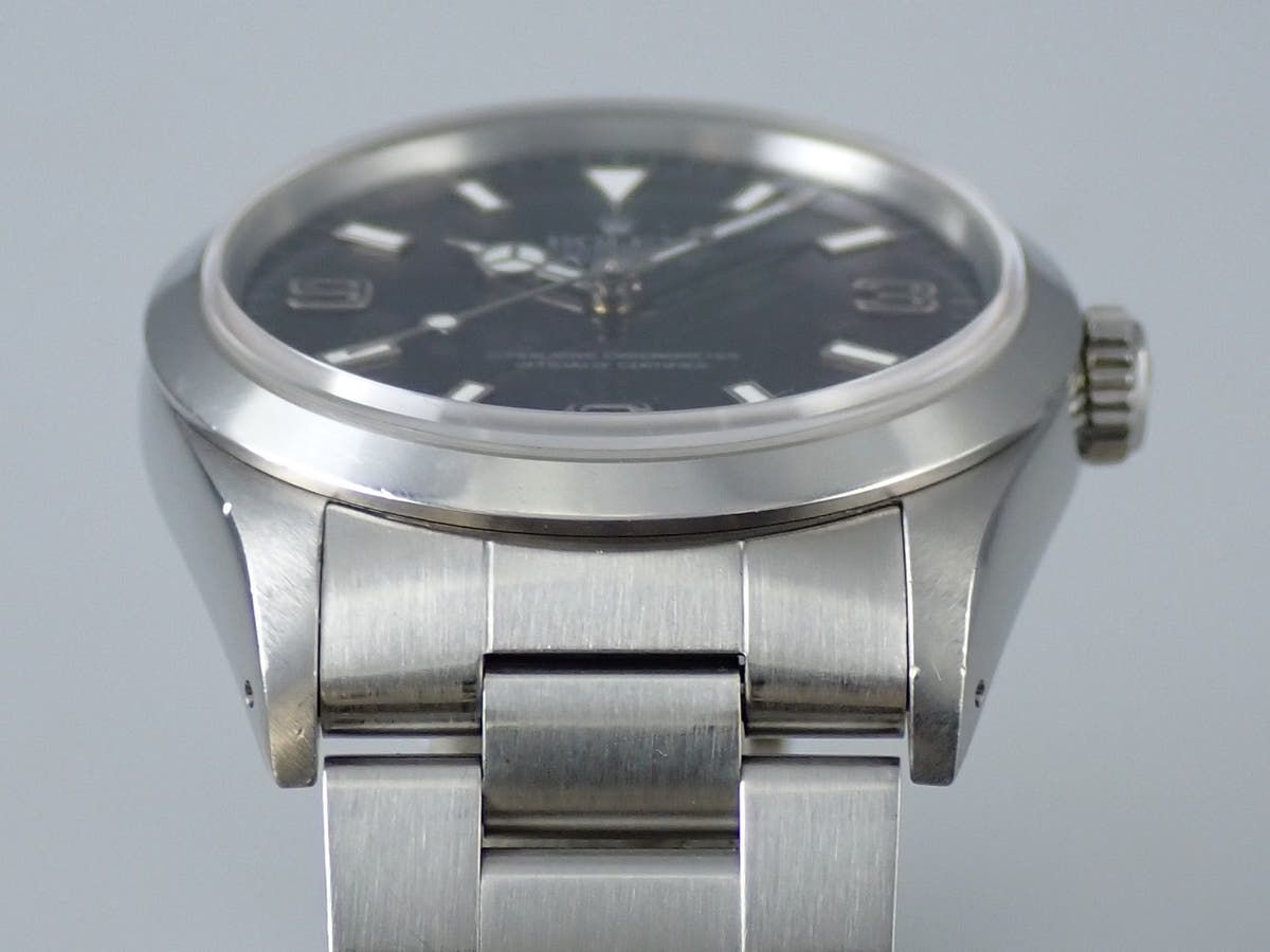 ロレックス エクスプローラーI Ref.14270 ブラック文字盤 中古 10V5SY04